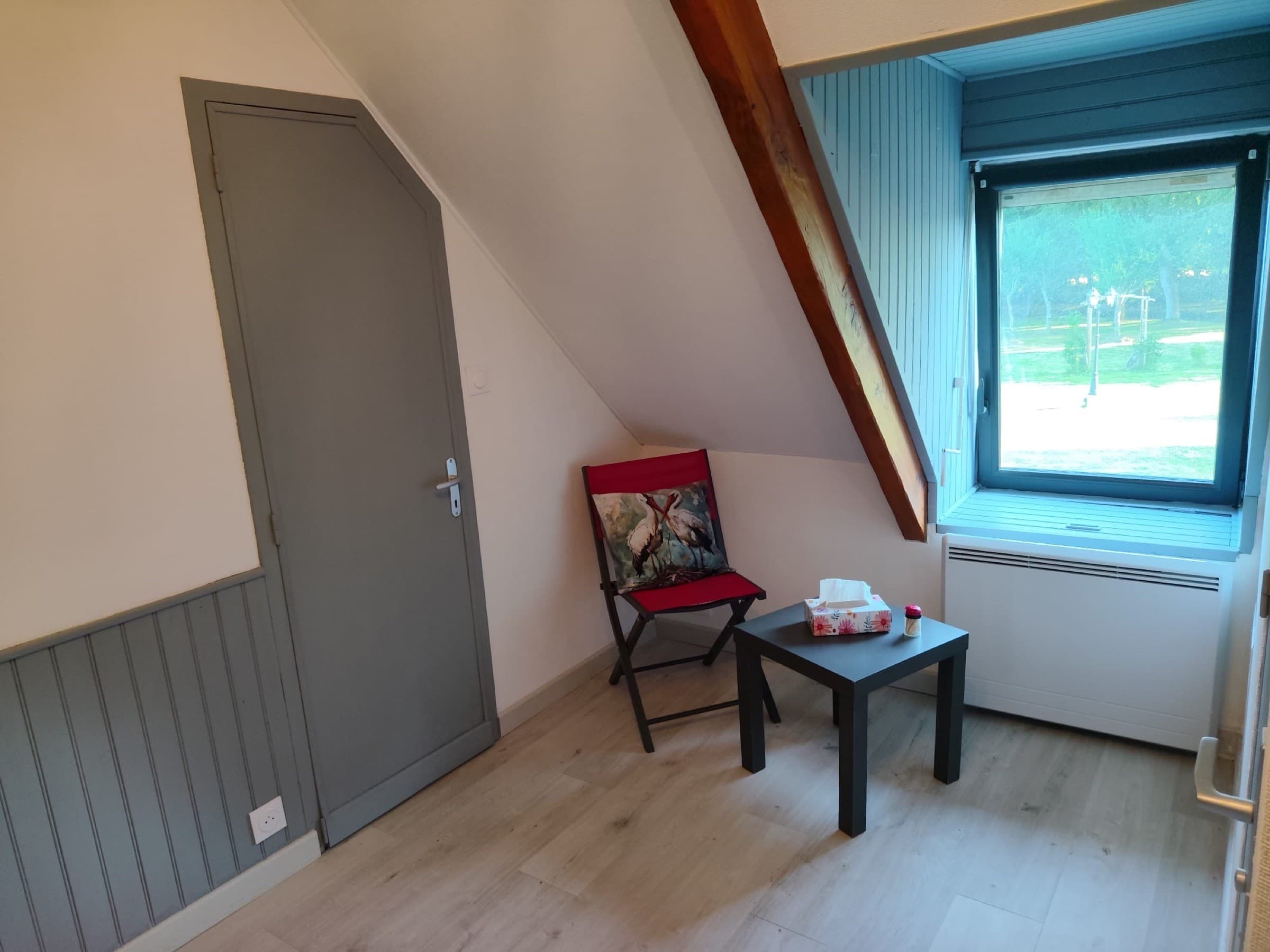 Chambre des Cigognes, literie