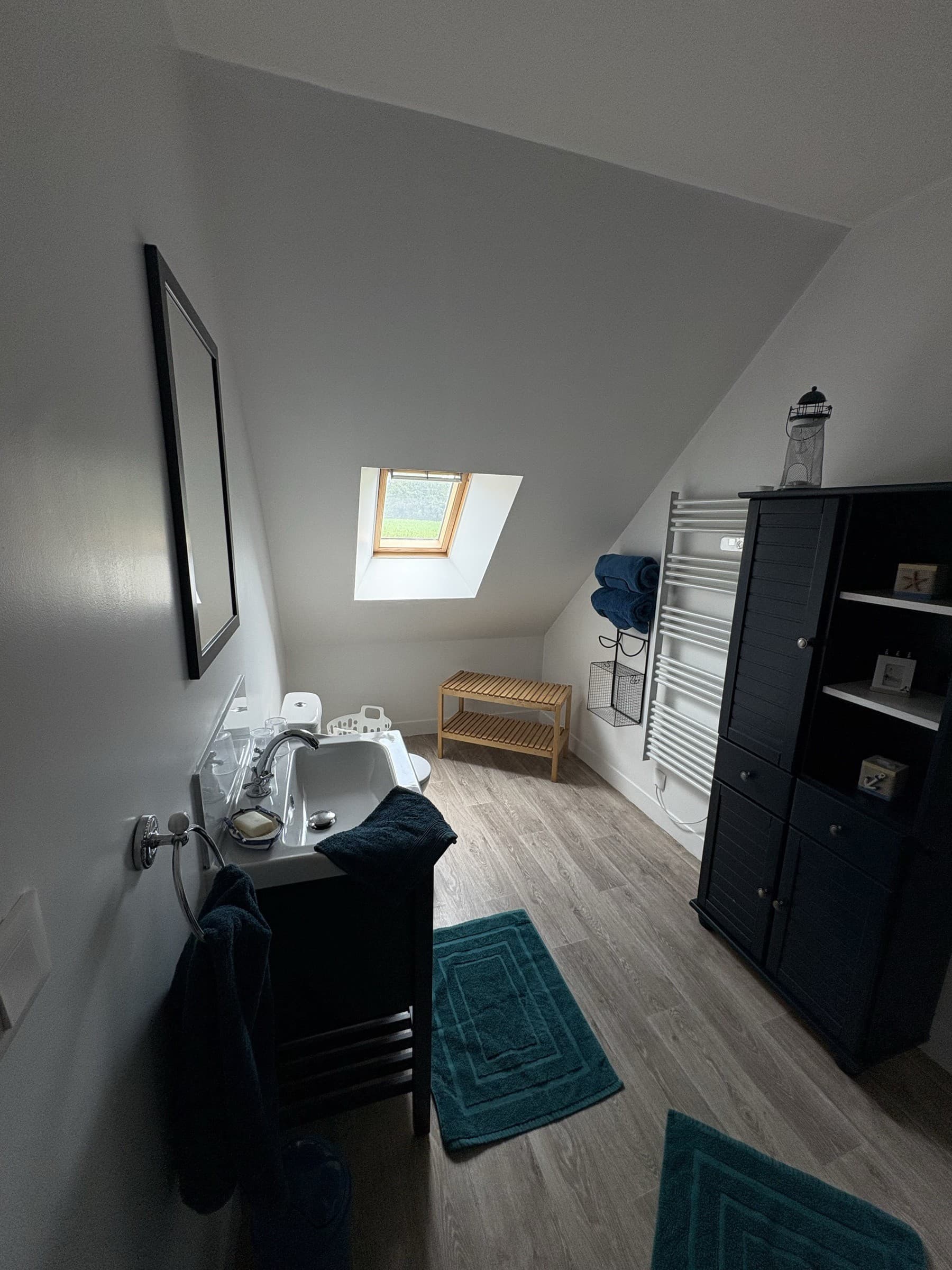 Salle de bain, Chambre des Mouettes